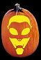 ALIEN PUMPKIN CARVING PATTERN