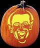SPOOKMASTER FREE BARACK OBAMA PUMPKIN CARVING PATTERN