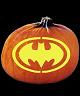 BAT SYMBOL PUMPKIN CARVING PATTERN