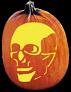 BONES PUMPKIN CARVING PATTERN