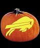 SPOOKMASTER NFL FOOTBALL BUFFALO BILLS PUMPKIN CARVING PATTERN