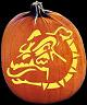 BULLDOG PUMPKIN CARVING PATTERN