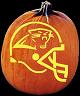 SPOOKMASTER NFL FOOTBALL CAROLINA PANTHERS PUMPKIN CARVING PATTERN