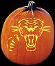 CAT SCRATCH FEVER PUMPKIN CARVING PATTERN