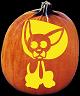 CHIHUAHUA PUMPKIN CARVING PATTERN