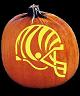 SPOOKMASTER NFL FOOTBALL CINCINANATI BENGALS PUMPKIN CARVING PATTERN