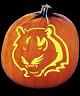 SPOOKMASTER NFL FOOTBALL CINCINANATI BENGALS PUMPKIN CARVING PATTERN