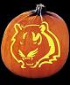 SPOOKMASTER NFL FOOTBALL CINCINANATI BENGALS PUMPKIN CARVING PATTERN