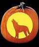 COYOTE PUMPKIN CARVING PATTERN