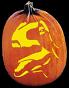 CRETACEOUS PREDATOR PUMPKIN CARVING PATTERN