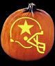 SPOOKMASTER NFL FOOTBALL DALLAS COWBOYS PUMPKIN CARVING PATTERN