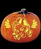 DAMSEL IN DISTRESS PUMPKIN CARVING PATTERN