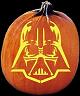 SPOOKMASTER DARTH VADER PUMPKIN CARVING PATTERN