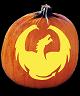 DRAGONHEART PUMPKIN CARVING PATTERN