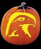 EAGLE PUMPKIN CARVING PATTERN