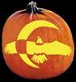 WHERE EAGLES DARE PUMPKIN CARVING PATTERN