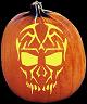 EXOTIC CREATURE PUMPKIN CARVING PATTERN