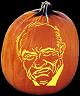 SPOOKMASTER FRED THOMPSON PUMPKIN CARVING PATTERN
