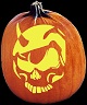 GHOST RIDER PUMPKIN CARVING PATTERN