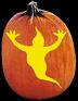 GHOSTLY PUMPKIN CARVING PATTERN