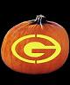 SPOOKMASTER NFL FOOTBALL GREEN BAY PACKERS PUMPKIN CARVING PATTERN