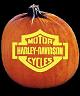 HARLEY DAVIDSON PUMPKIN CARVING PATTERN