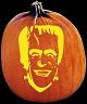 HERMAN MUNSTER PUMPKIN CARVING PATTERN