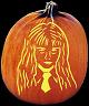 HERMIONE GRANGER PUMPKIN CARVING PATTERN