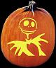 JACK SKELLINGTON PUMPKIN CARVING PATTERN