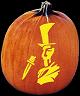 JACK THE RIPPER PUMPKIN CARVING PATTERN