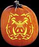 JUNKYARD HOG PUMPKIN CARVING PATTERN