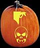 LUCKY CHARM PUMPKIN CARVING PATTERN