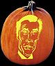 SPOOKMASTER MITT ROMNEY PUMPKIN CARVING PATTERN