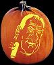 MOBSTER PUMPKIN CARVING PATTERN