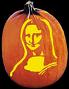 MONA LISA PUMPKIN CARVING PATTERN