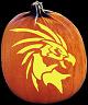 MYTHICAL CREATURE PUMPKIN CARVING PATTERN