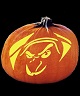 OLD HAG PUMPKIN CARVING PATTERN