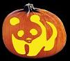 PANDA PUMPKIN CARVING PATTERN