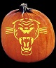 PANTHER PUMPKIN CARVING PATTERN