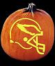 SPOOKMASTER NFL FOOTBALL PHILADELPHIA EAGLES PUMPKIN CARVING PATTERN