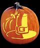 SPOOKMASTER PILGRIMS PRIDE PUMPKIN CARVING PATTERN