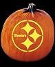 SPOOKMASTER NFL FOOTBALL PITTSBURGH STEELERS PUMPKIN CARVING PATTERN