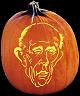 SPOOKMASTER RUDY GIULIANI PUMPKIN CARVING PATTERN