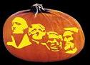 MOUNT RUSHMORE PUMPKIN CARVING PATTERN