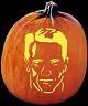 ARNOLD SCHWARZNEGGER PUMPKIN CARVING PATTERN