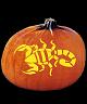 SCORPION PUMPKIN CARVING PATTERN