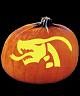 SERPENT PUMPKIN CARVING PATTERN