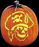 SPOOKMASTER SHIVER ME TIMBERS PIRATE PUMPKIN CARVING PATTERN