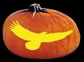 SOARING PUMPKIN CARVING PATTERN