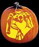 SPIDEY PUMPKIN CARVING PATTERN